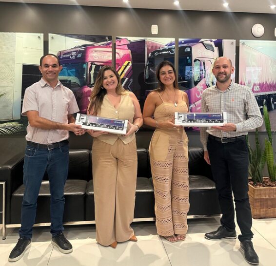Equipe da CTE em visita à Letsara